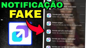 APLICATIVO NOTIFICAÇAO FAKE APPMAX
