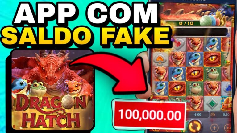 App DRAGON HATCH Com Saldo Fake