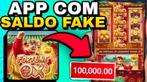 App jogo FORTUNE OX Com Saldo Fake