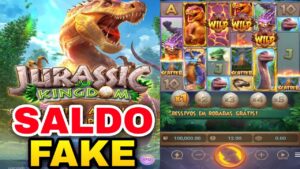 App jogo JURASSIC KINGDOM com saldo Fake