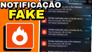 APLICATIVO NOTIFICAÇAO FAKE HOTMART COM SOM