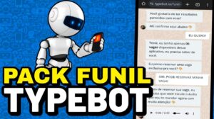 PACK +100 FUNIL TYPEBOT VARIOS NICHOS + TUTORIAIS +SCRIPT