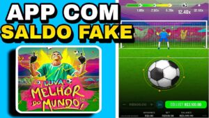 App jogo LUVA MELHOR DO MUNDO Com Saldo Fake
