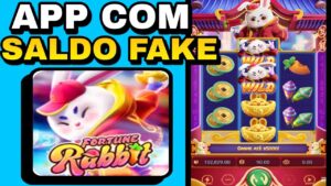 App jogo FORTUNE RABBIT Com Saldo Fake