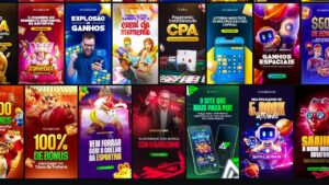 PACK CRIATIVOS IGAMING VALIDADOS Imagens e Vídeos + Provas social