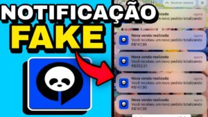 APLICATIVO NOTIFICAÇAO FAKE CARTPANDA