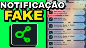 APLICATIVO NOTIFICAÇAO FAKE LASTLINK