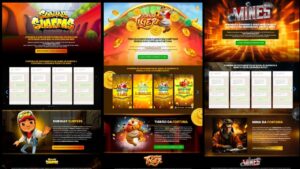 PACK LANDING PAGE IGAMING EDITAVEIS DE ALTA CONVERSAO