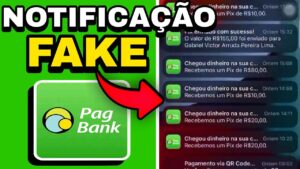 APLICATIVO NOTIFICAÇAO FAKE PAGBANK