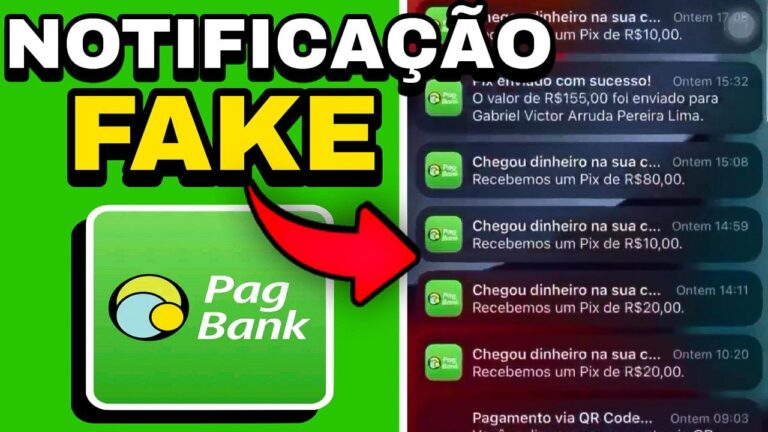 APLICATIVO NOTIFICAÇAO FAKE PAGBANK