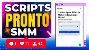 PACK DE SCRIPT PAINEL SMM +INTEGRAÇAO MERCADO PAGO +TUTORIAL