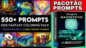 SUPER PACOTAO +DE 15MIL PROMPTS PARA CHATGPT E MIDJOURNEY
