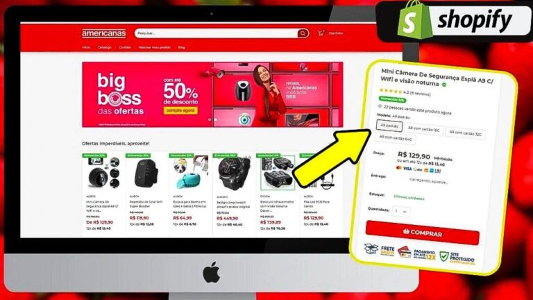 TEMA SHOPIFY LOJAS AMERICANAS ATUALIZADO Responsivo