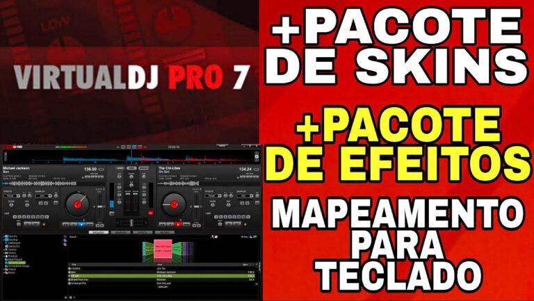 PACK VIRTUAL DJ 7 PRO +Efeitos +Skins +Mapeamentos +Samples +Tutorial