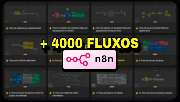 PACOTÃO COM +DE 4000 FLUXOS PARA N8N