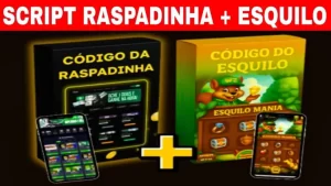PACK SCRIPT DE RASPADINHA + SCRIPT DO ESQUILO + TUTORIAL DE INSTALAÇAO