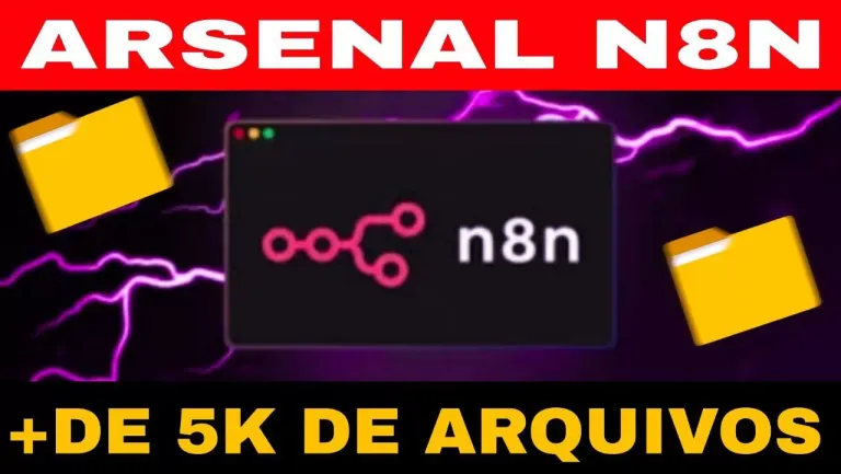PACK ARSENAL N8N +DE 5K DE ARQUIVOS DE ALTO DESEMPENHO ATUALIZADO