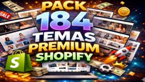 PACK 184 TEMAS PREMIUM SHOPIFY de Ultima Geração