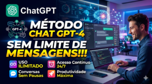 Método CHATGPT 4 Sem Limite De Mensagens !!!
