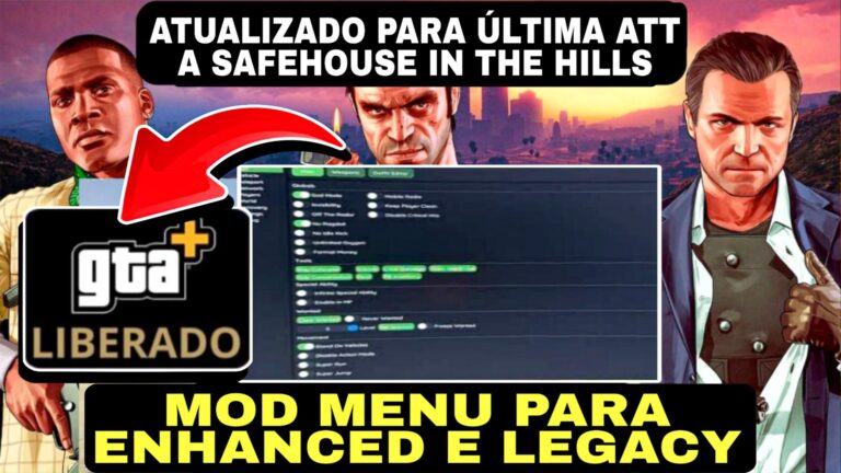 Mod Menu GTA Online Legacy + Enhanced e libere o GTA+