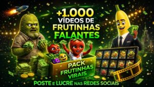Pack +1000 Videos Virais Novelinha das Frutas Falantes Para Ganhar Dinheiro