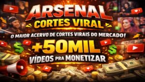 Pack Arsenal Cortes Viral +50 Mil Vídeos Varios Nichos