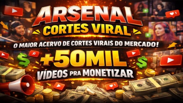 Pack Arsenal Cortes Viral +50 Mil Vídeos Varios Nichos