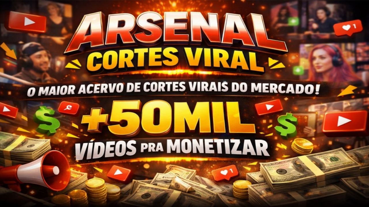 Pack Arsenal Cortes Viral +50 Mil Vídeos Varios Nichos