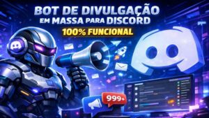 Bot De Divulgação Em Massa Para Discord 100% Funcional